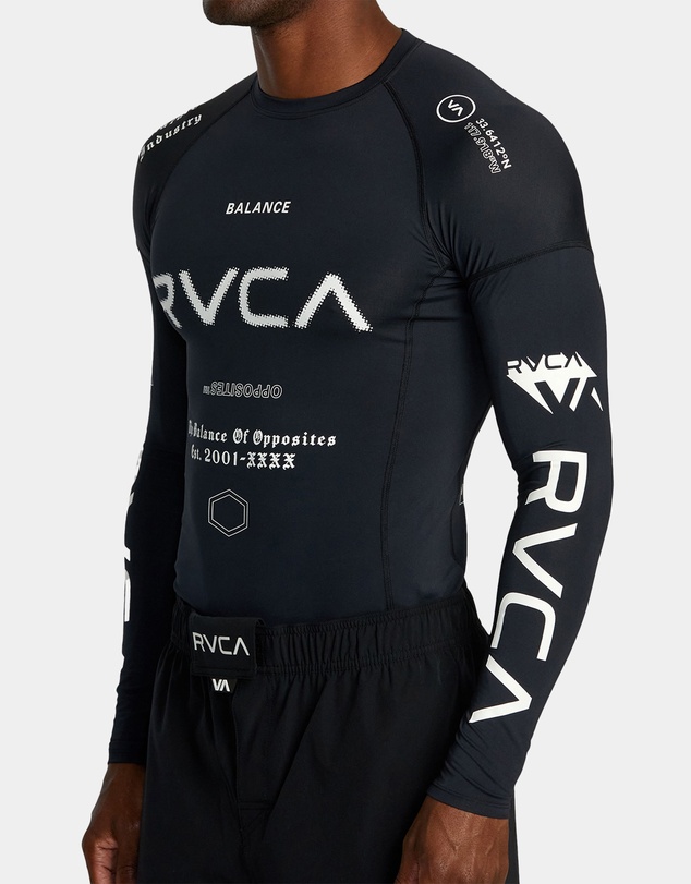 RVCA - Mens Sport Long Sleeve Rash Vest