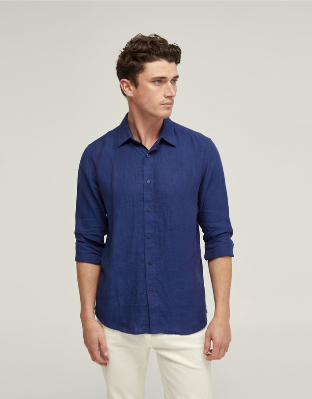 Oxford - Fergus Pure Linen Shirt