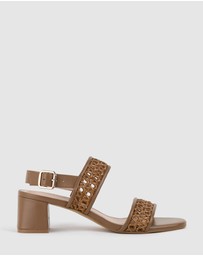 Edward Meller - SIMONE50 Two Strap Weave Sandal