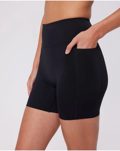Upstate - Contour+ 5inch Pocket Bike Short - Black