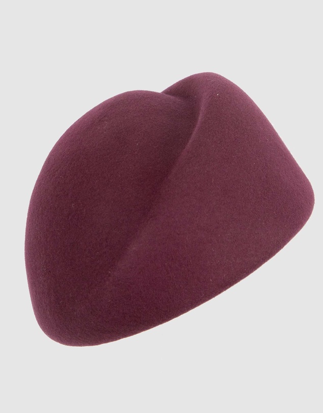 Max Alexander - Winter Burgundy Felt Designer Hat