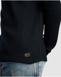 RVCA - Day Shift Long Sleeve Thermal Shirt