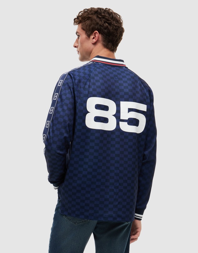 Tommy Hilfiger - Geometric Flag Print LS Rugby Shirt