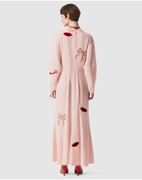 & Other Stories - Bead-Embroidery Maxi Dress