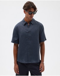 AERE - Euro Resort Linen SS Shirt