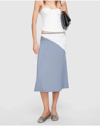Lioness - First Kiss Midi Skirt