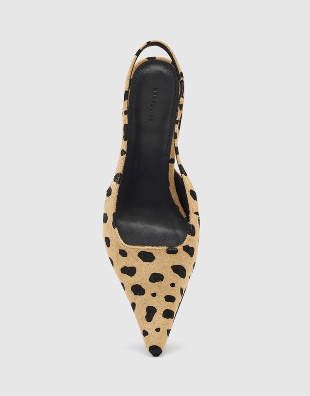 Nakedvice - The Pierre Cheetah Print Heel
