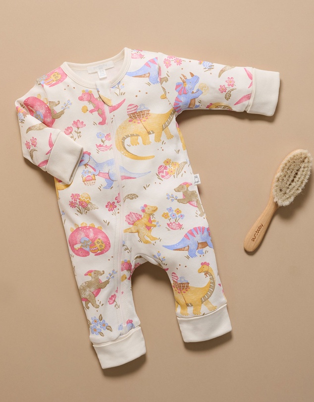 Purebaby - Pyjama Sleep Growsuit -Kids-Babies