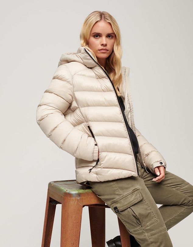 Superdry - Hooded Fuji Padded Slim Fit Jacket