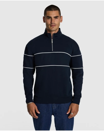 yd. - Battersea 1/4 Zip Sweatshirt