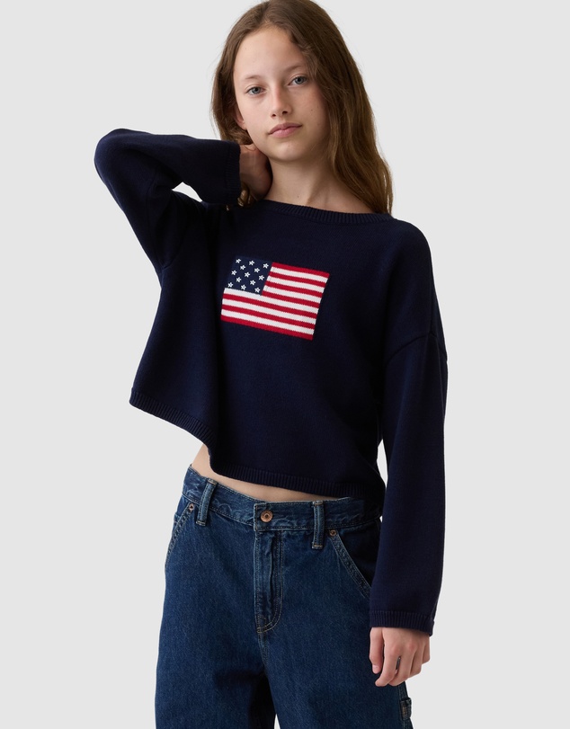 GAP - Flag Sweater - Teens