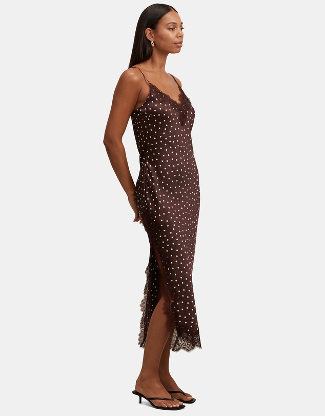 Forever New - Jess Lace Trim Midi Dress