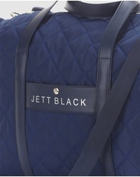 JETT BLACK - London Navy Travel Bag
