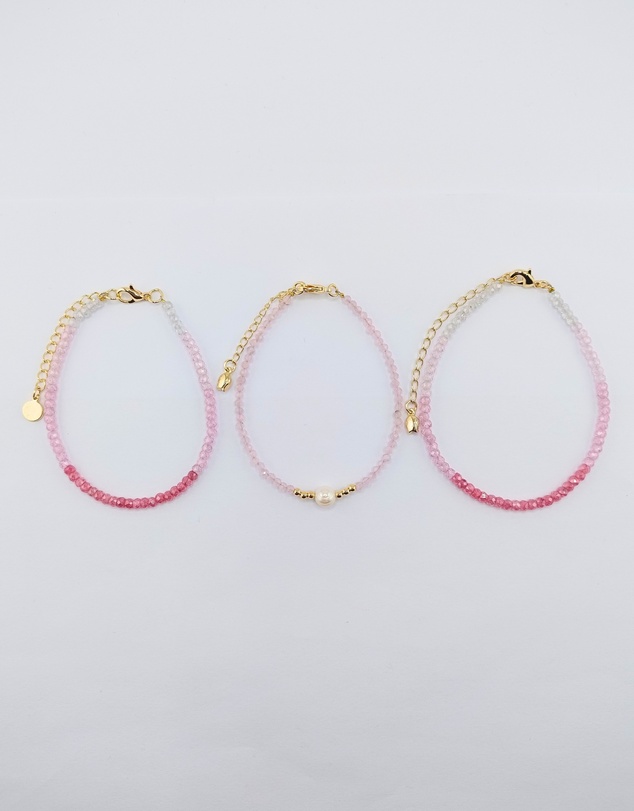 Miz Casa and Co - Crystal Beaded Bracelet Stack