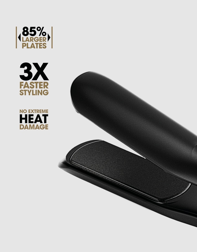 ghd - chronos max™ Wide Plate Hair Straightener in Black