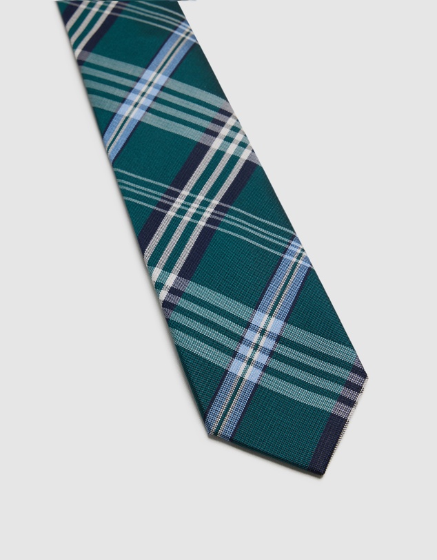 Oxford - Fenton Check Silk 7Cm Tie