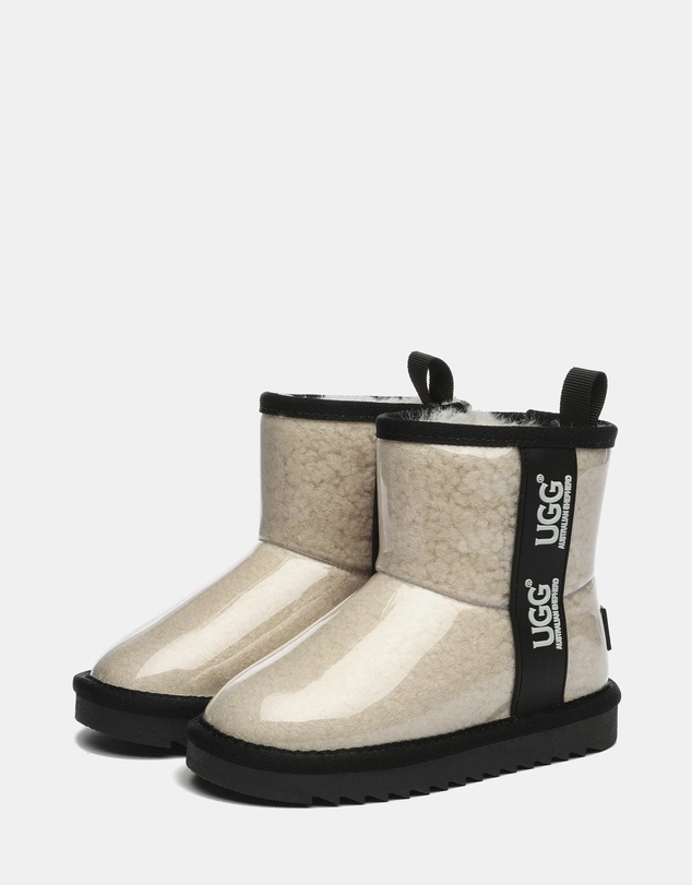 EVERAU - Australian Shepherd Ugg Kids Coated Classic TPU Upper UGG Boots