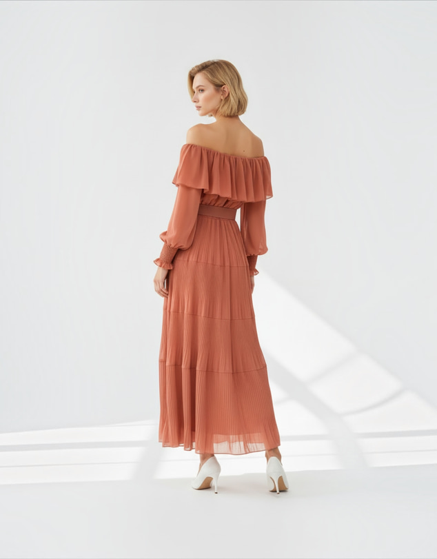 Mossée - Eliana Off Shoulder Dress