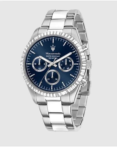 Maserati - Competizione 43mm Stainless Steel Chronograph Watch