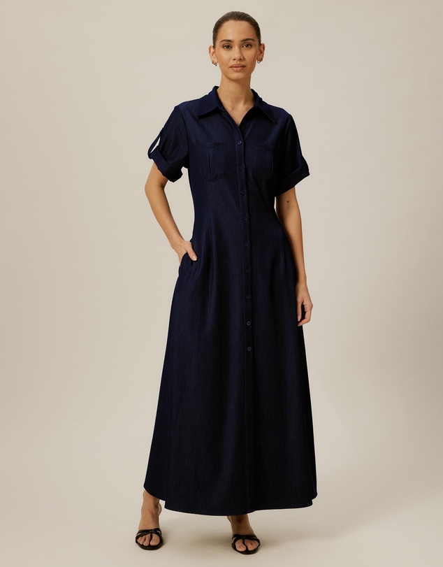 Tussah - Midi Shirt Dress