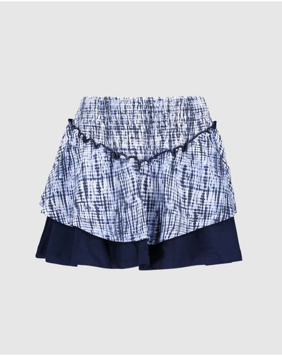 B.Nosy - Organic Tiered Tie Dye Skirt - Kids-Teens