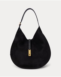 Polo Ralph Lauren - Polo ID Suede Large Shoulder Bag