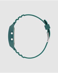 adidas Originals - Digital Two Green Resin Watch