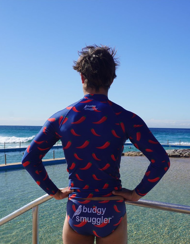 Budgy Smuggler - Chilli Willies Men's Rash Vest