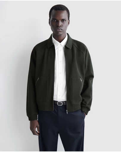 COS - Cotton-Jersey Bomber Jacket