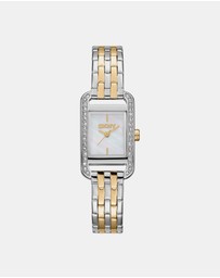 DKNY - Signature Shape Two-Tone 20x33mm Womens Watch