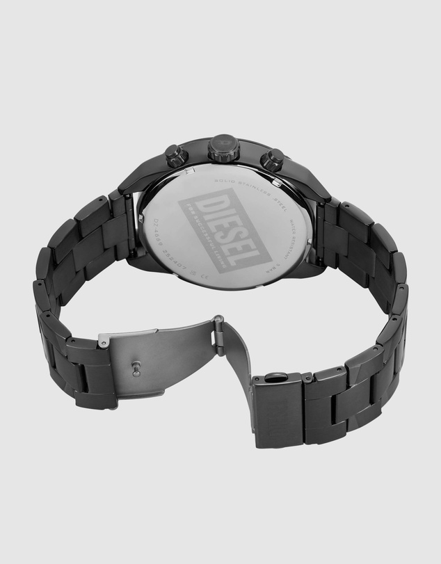 Diesel - Spiked Gun-Metal Chronograph Watch