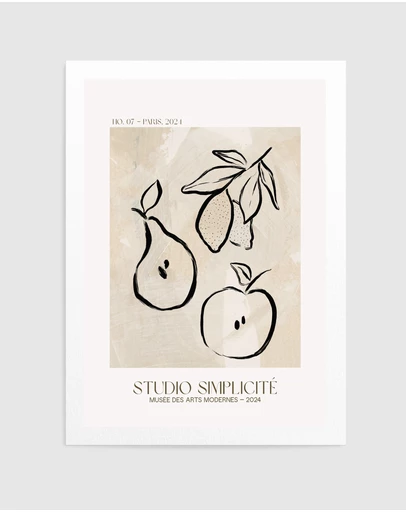 Olive et Oriel - Studio Simplicite No05 by Treechild Art Print