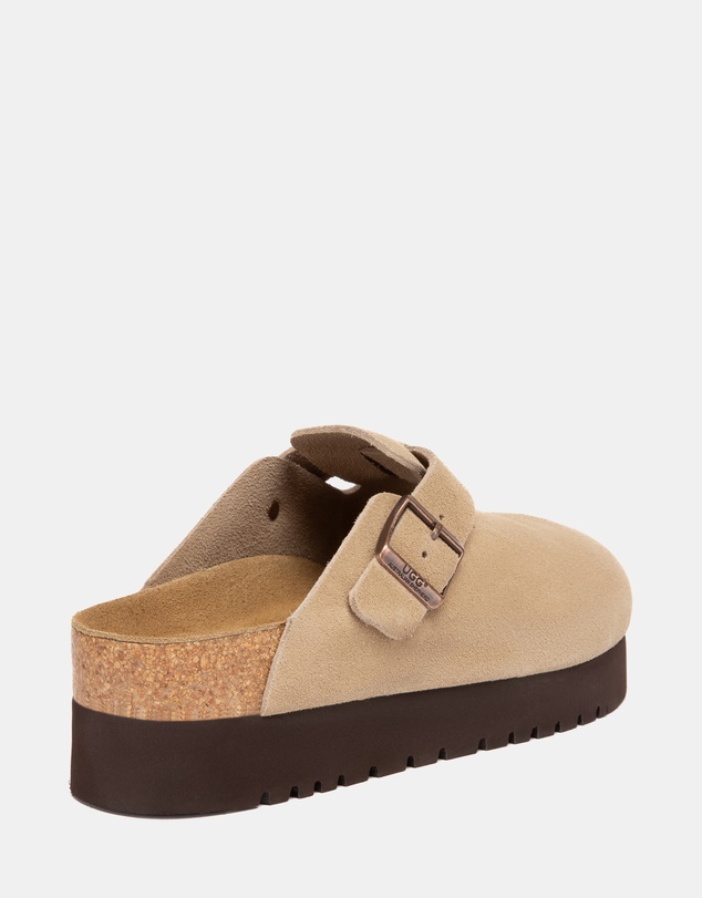 EVERAU - Australian Shepherd Ugg Berrin Platform Cow Suede Upper Loafer Oxfords Flats