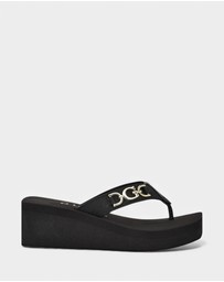 GUESS - Edany2 Wedge Sandals