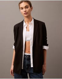 Calvin Klein - Soft Crepe Blazer