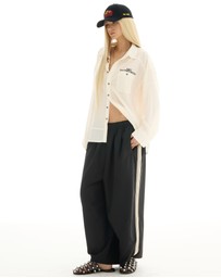 THE TALES - The Tales Harajuku Black Track Pant
