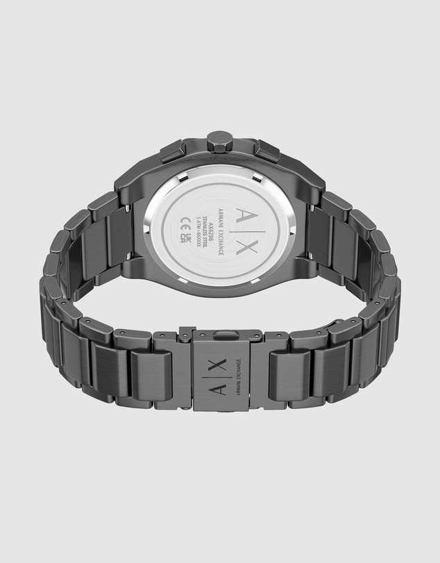 Armani Exchange - Gun-Metal Chronograph Watch