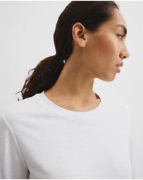 Country Road - Australian Good Earth Cotton Textured Slub T-shirt
