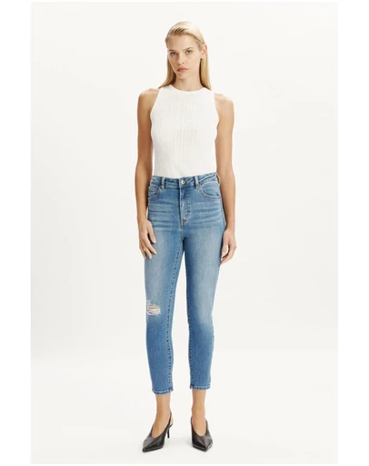 Bardot - Khloe Hi Crop Jeans II