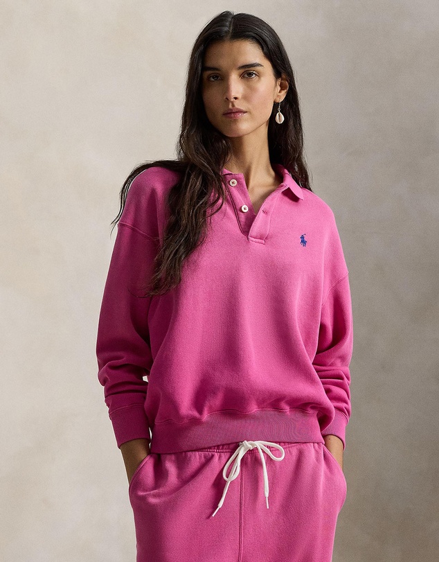 Polo Ralph Lauren - Polo-Collar Fleece Pullover - The ICONIC Exclusive