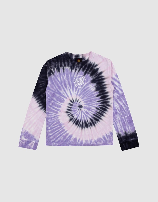 Santa Cruz - Opus Dot Centre Long Sleeve Tee - Kids