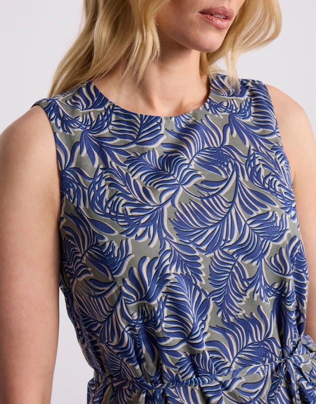 David Lawrence - Fern Sleeveless Cotton Dress