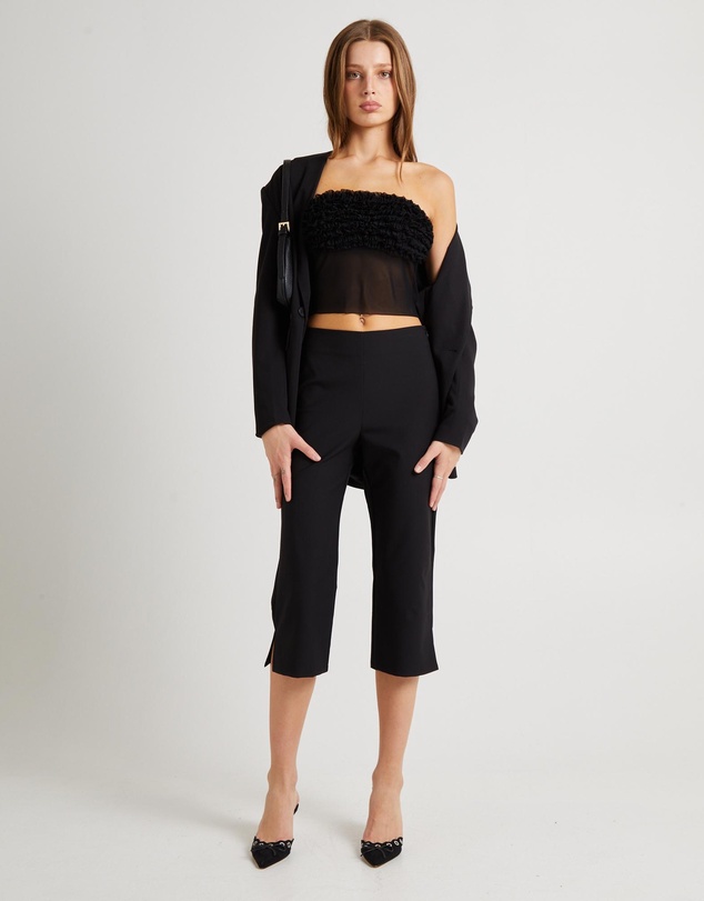 Alice In The Eve - Kaylee Mesh Ruffle Top