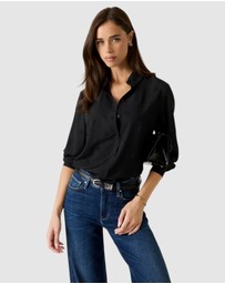 GUESS - Flore Logo Hotfix Shirt