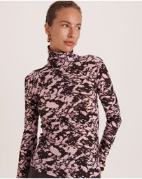 SABA - Truffle Wool Long Sleeve Top