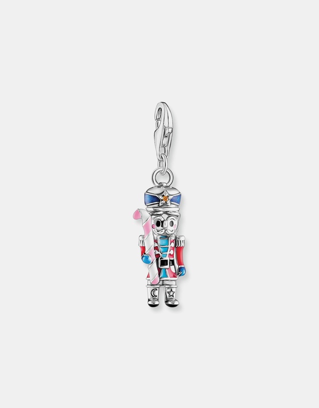 THOMAS SABO - Silver Nutcracker Charm With Sugar Cane