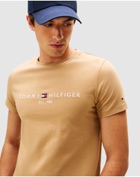 Tommy Hilfiger - Logo Embroidery Slim T-Shirt