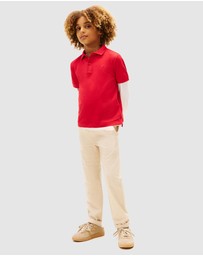 Tommy Hilfiger - Essential Flag Embroidery Regular Fit Polo - Teens