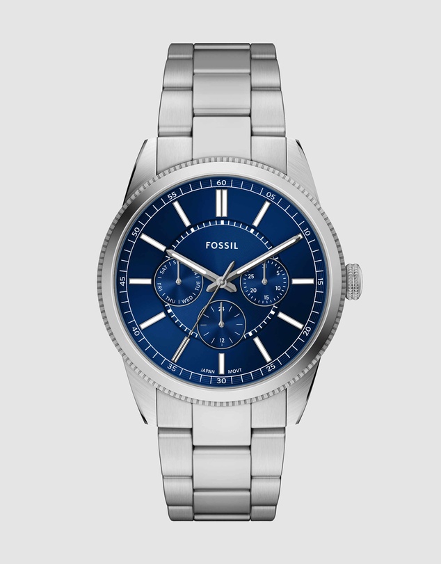 Fossil - Pearson Silver Tone Chronograph Watch
