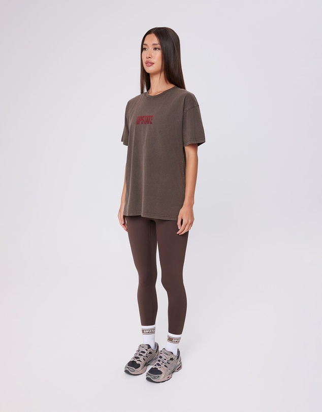 Upstate - Thrive Tee - Washed Ground Coffee